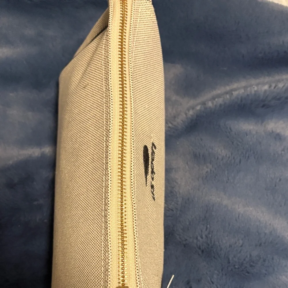 US Open Zip Pouch with Black Trim